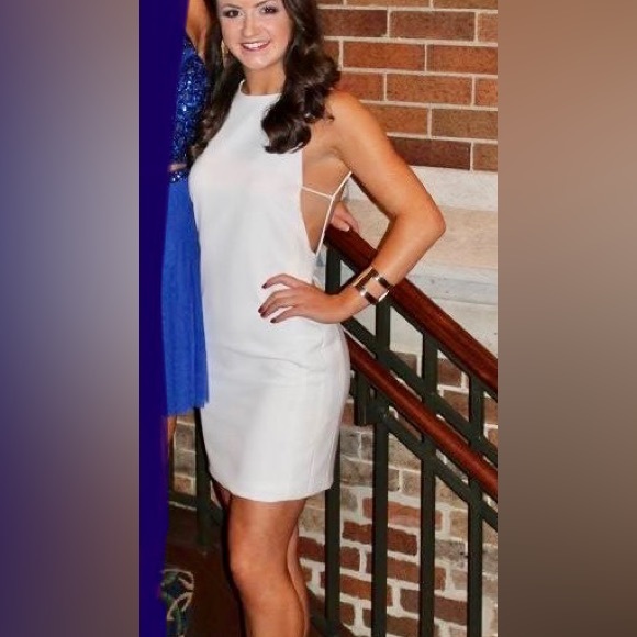 Endless Rose Dresses & Skirts - Endless Rose white backless dress size S